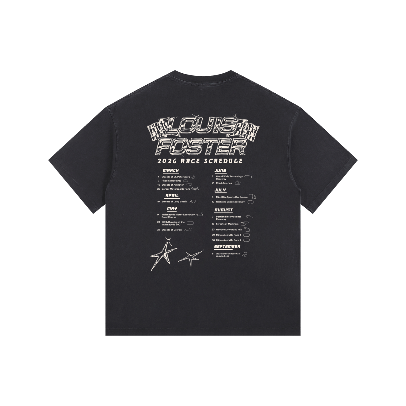 Chrome Louis Foster Tour Shirt
